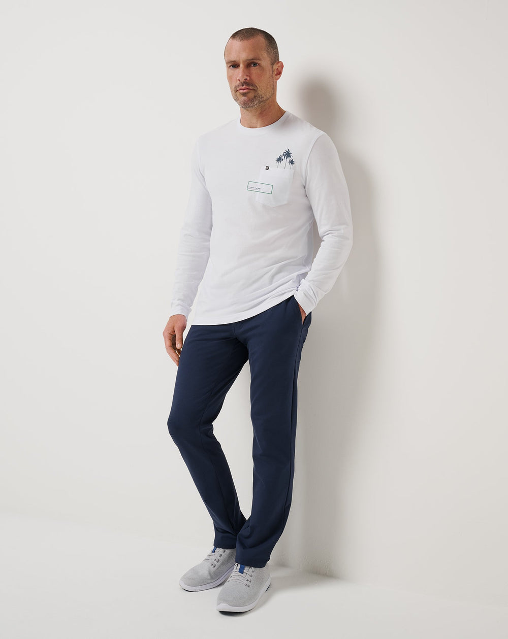 TravisMathew | Reef Stop Long Sleeve Tee