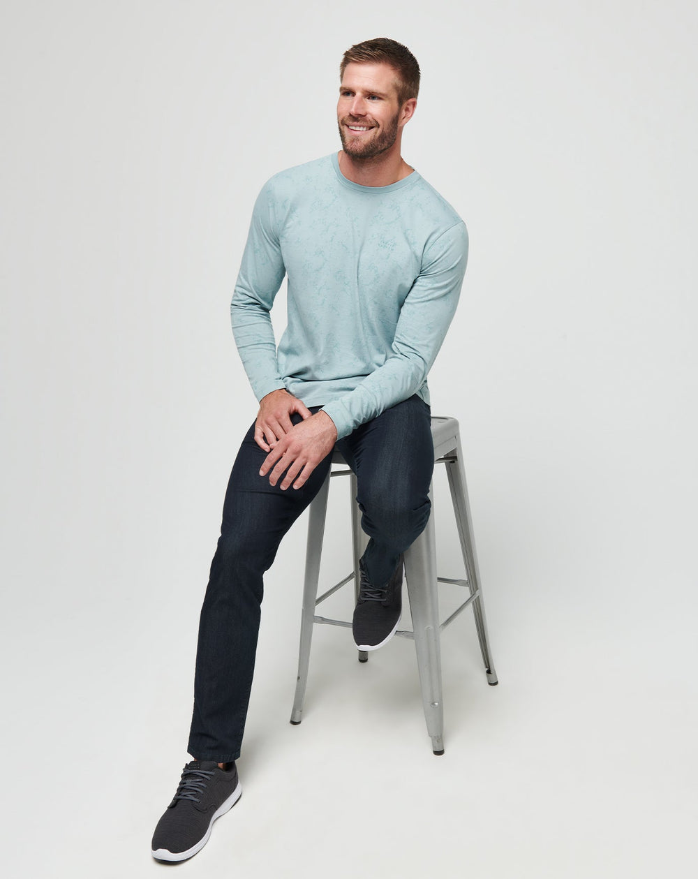 TravisMathew | Warmer Tides Long Sleeve Tee