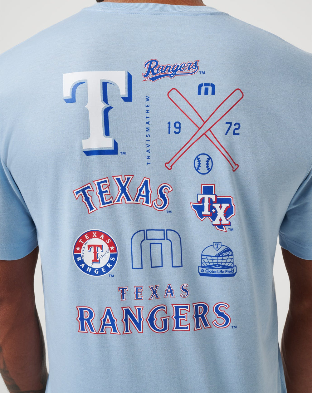 TravisMathew | Texas Rangers Friendly Rivalry Tee