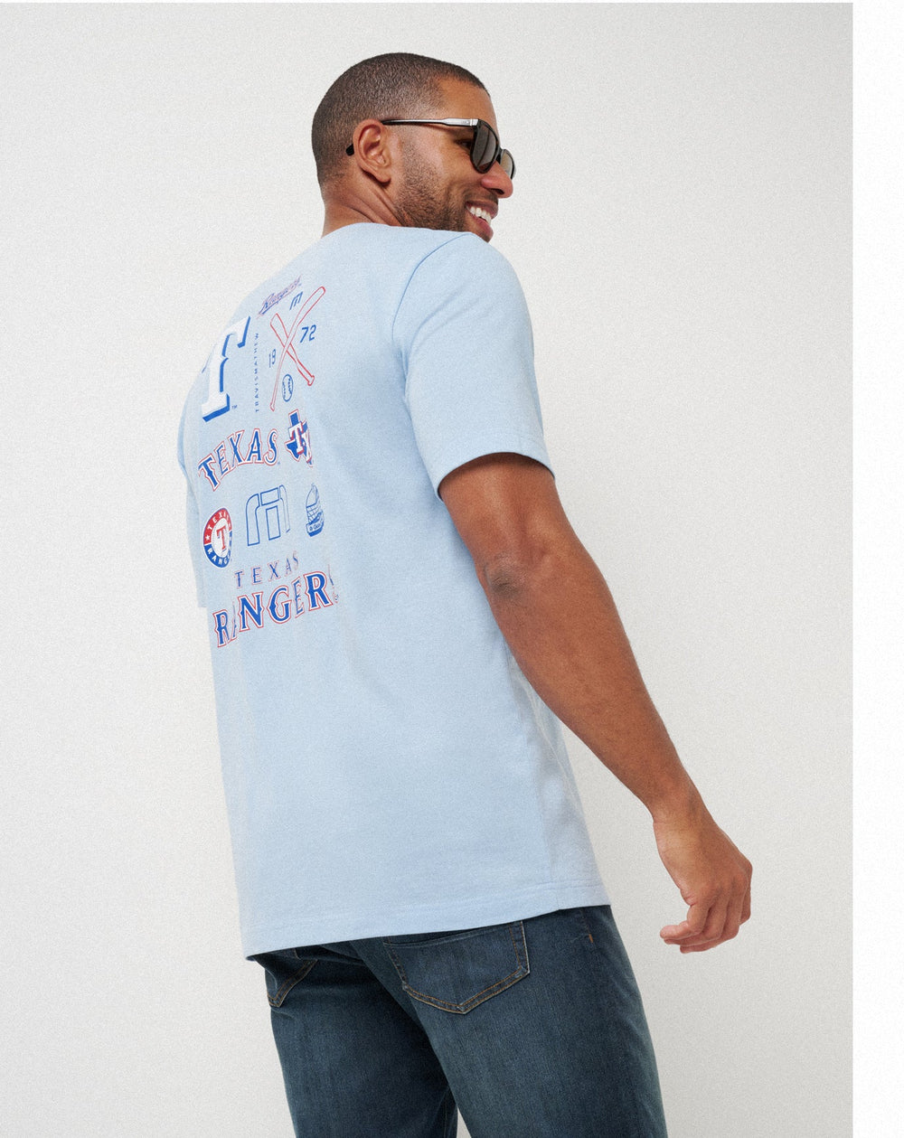 TravisMathew | Texas Rangers Friendly Rivalry Tee