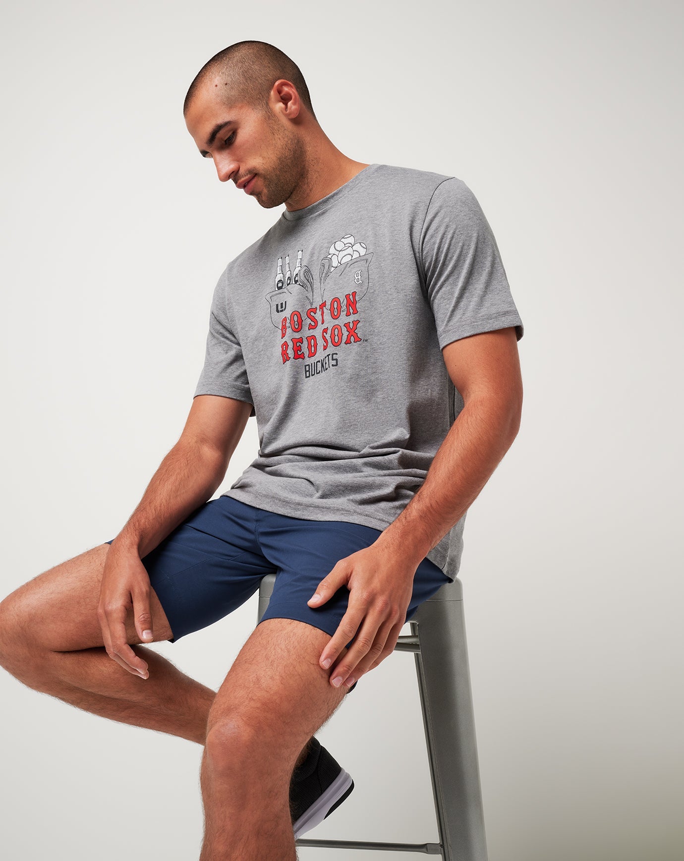 TravisMathew | Boston Red Sox Strike One Tee