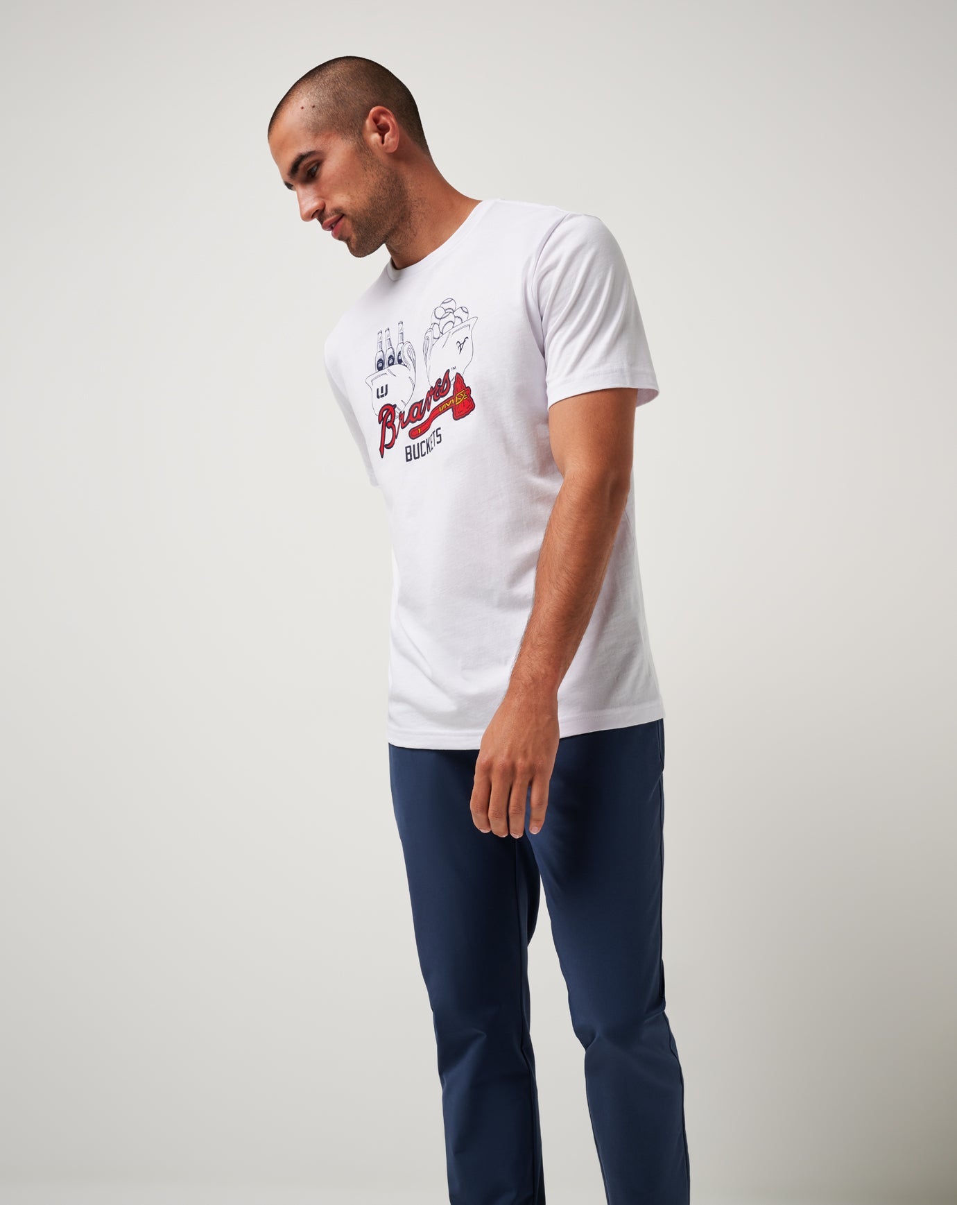 TravisMathew | Atlanta Braves Strike One Tee
