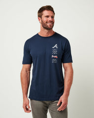 TravisMathew | Atlanta Braves Sunset Slam Tee