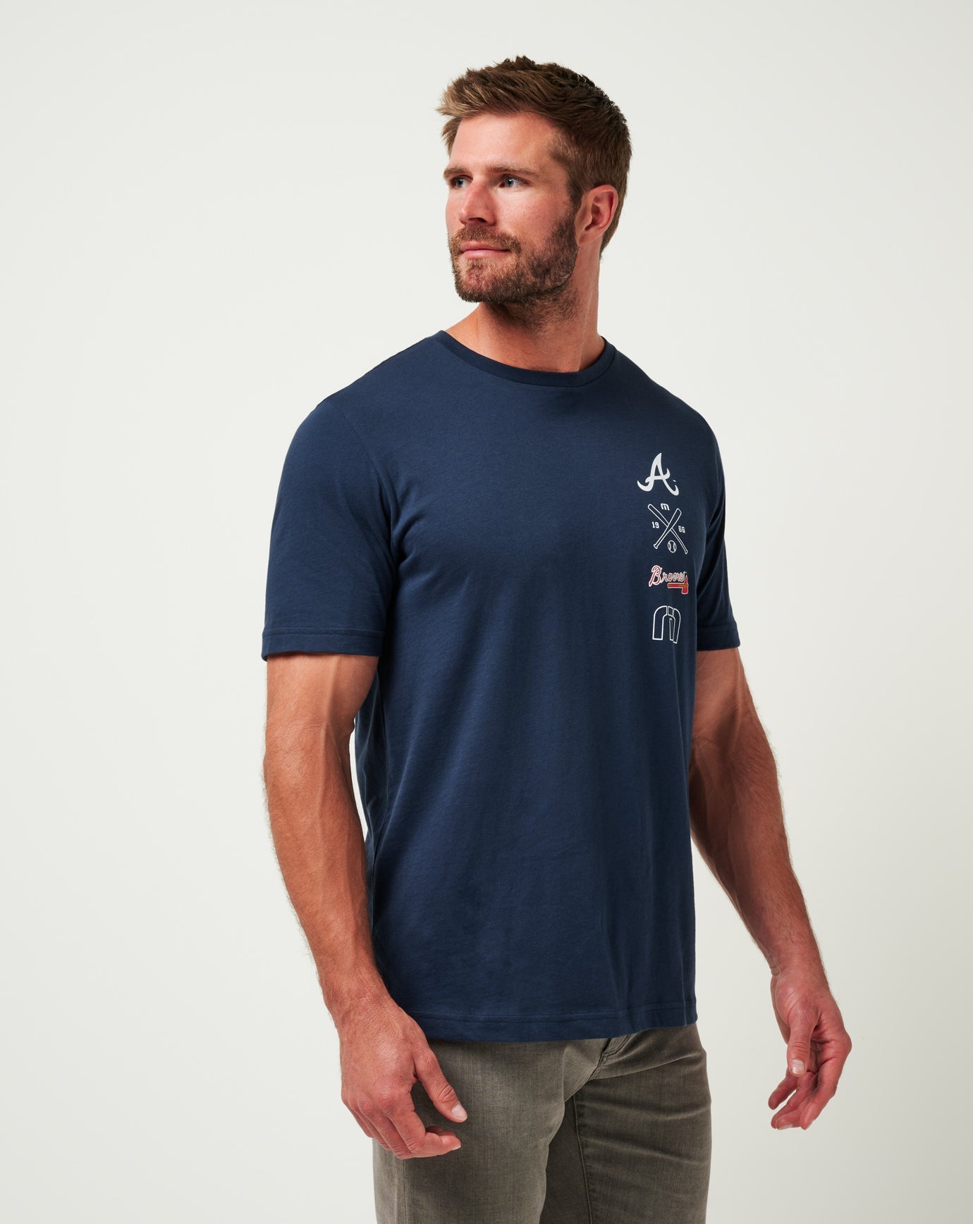 TravisMathew | Atlanta Braves Sunset Slam Tee