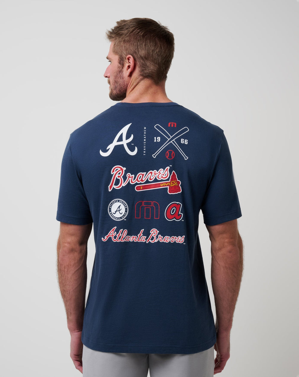 TravisMathew | Atlanta Braves Friendly Rivalry Tee
