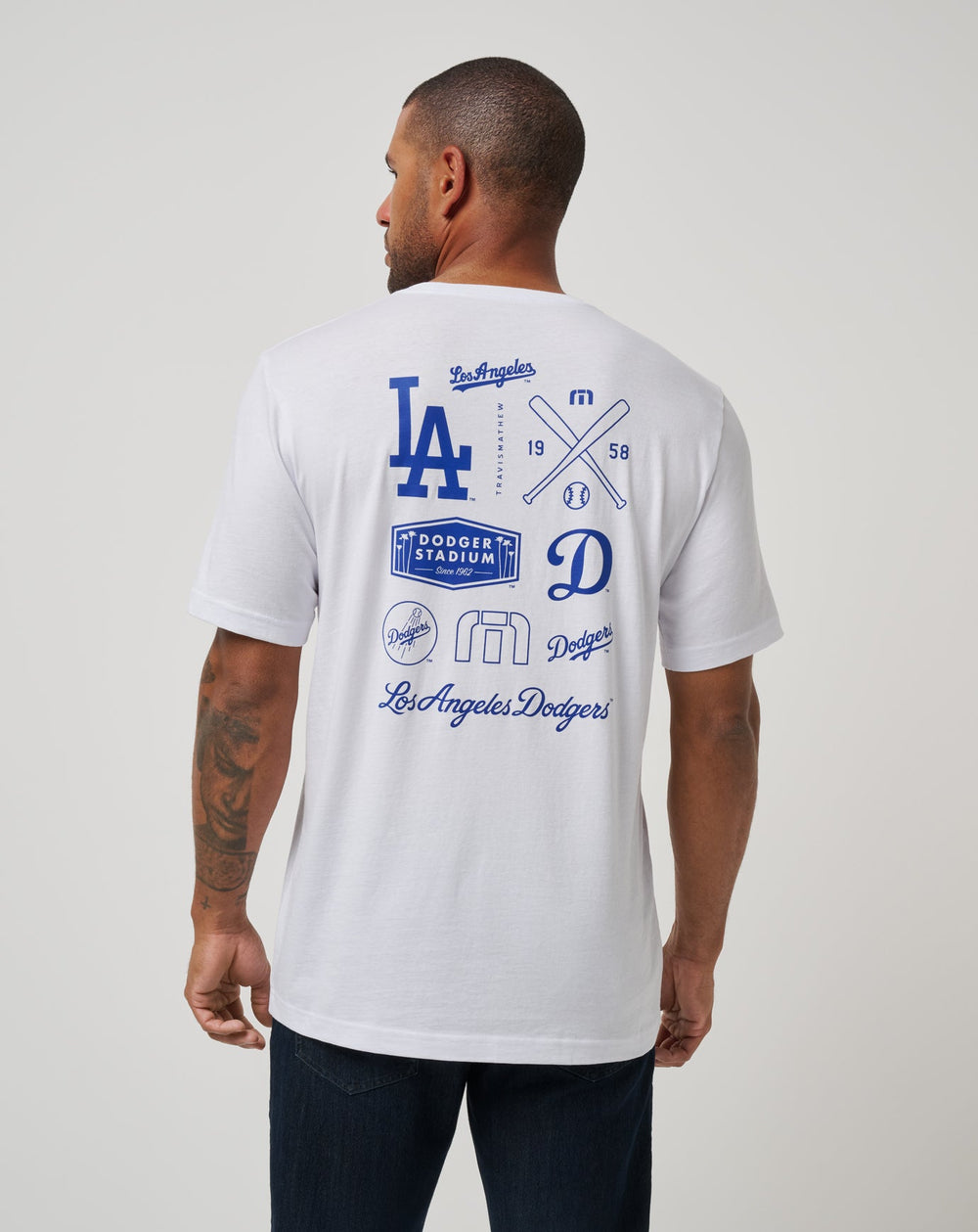 TravisMathew | Los Angeles Dodgers Friendly Rivalry Tee