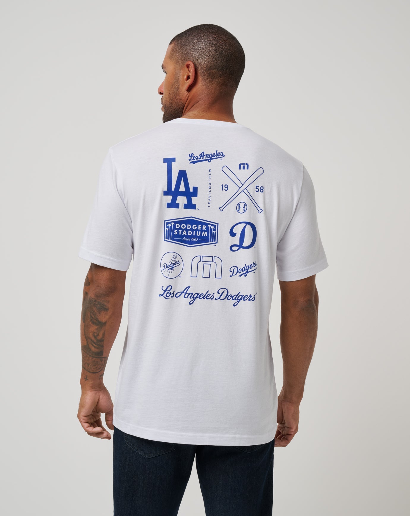 TravisMathew | Los Angeles Dodgers Friendly Rivalry Tee