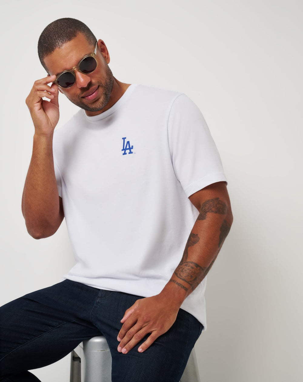 TravisMathew | Los Angeles Dodgers Friendly Rivalry Tee