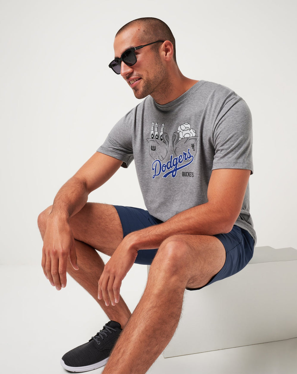 TravisMathew | Los Angeles Dodgers Strike One Tee