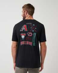 TravisMathew | Arizona Diamondbacks Friendly Rivalry Tee