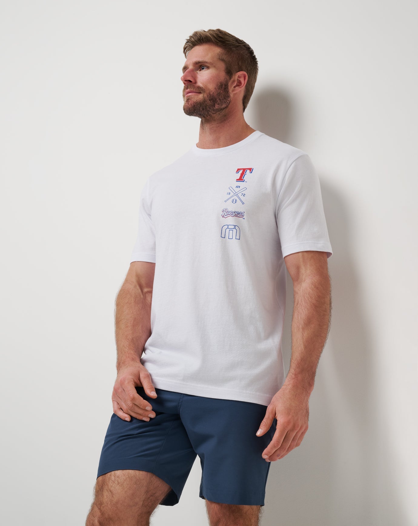 TravisMathew | Texas Rangers Sunset Slam 2.0 Tee
