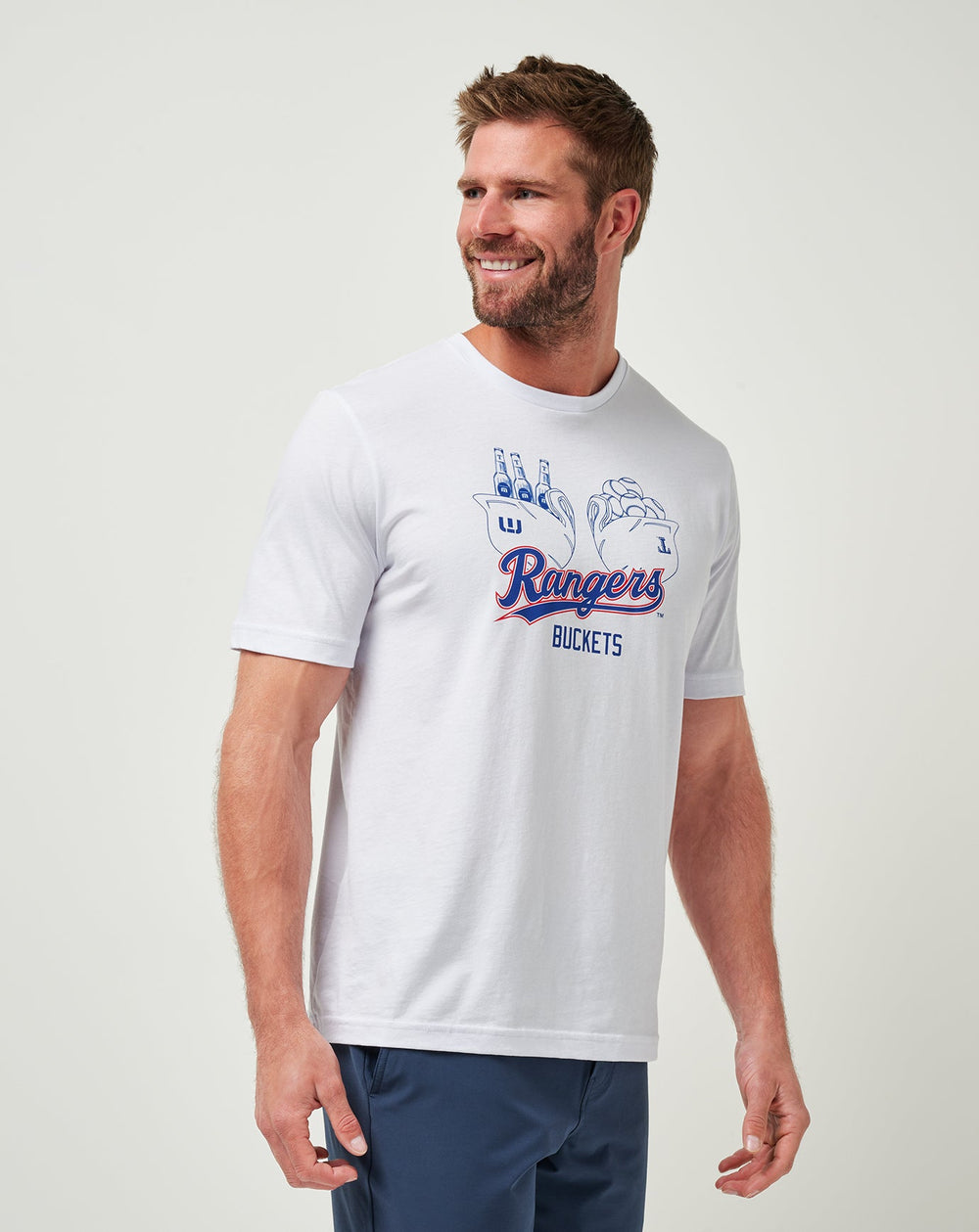 TravisMathew | Texas Rangers Strike One Tee
