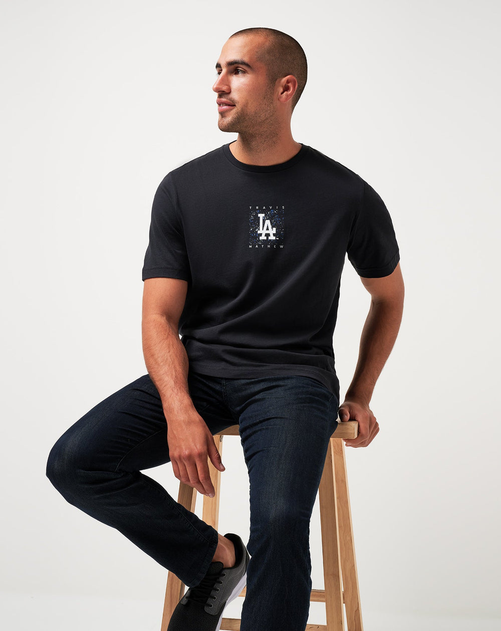 TravisMathew | Los Angeles Dodgers In The Dugout Tee