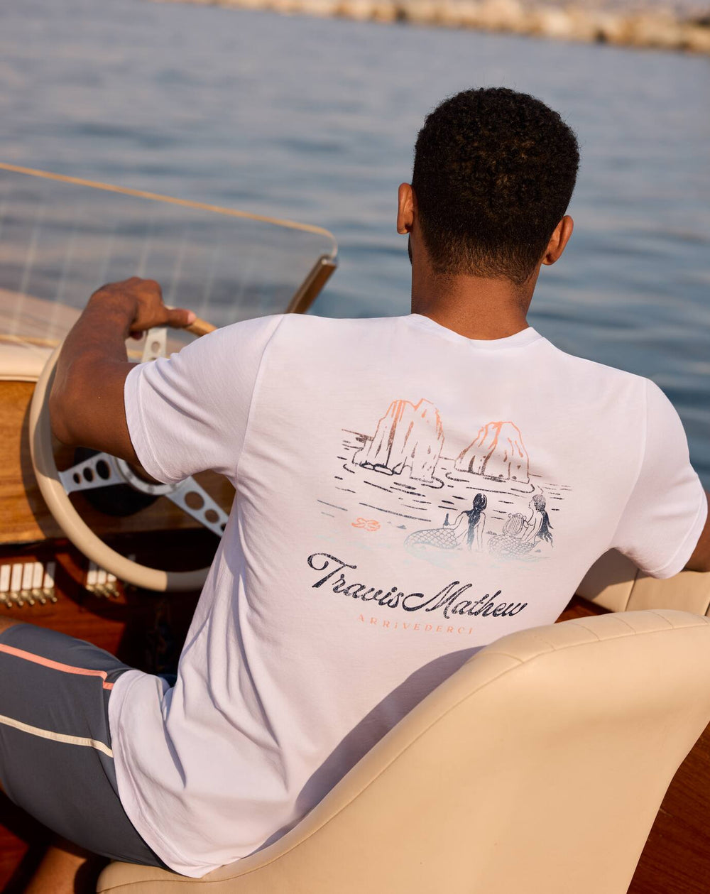 TravisMathew | Cloudless Sky Tee
