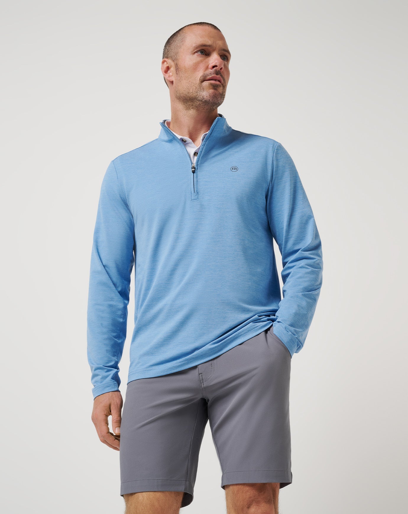 TravisMathew | Heater Pro Quarter Zip