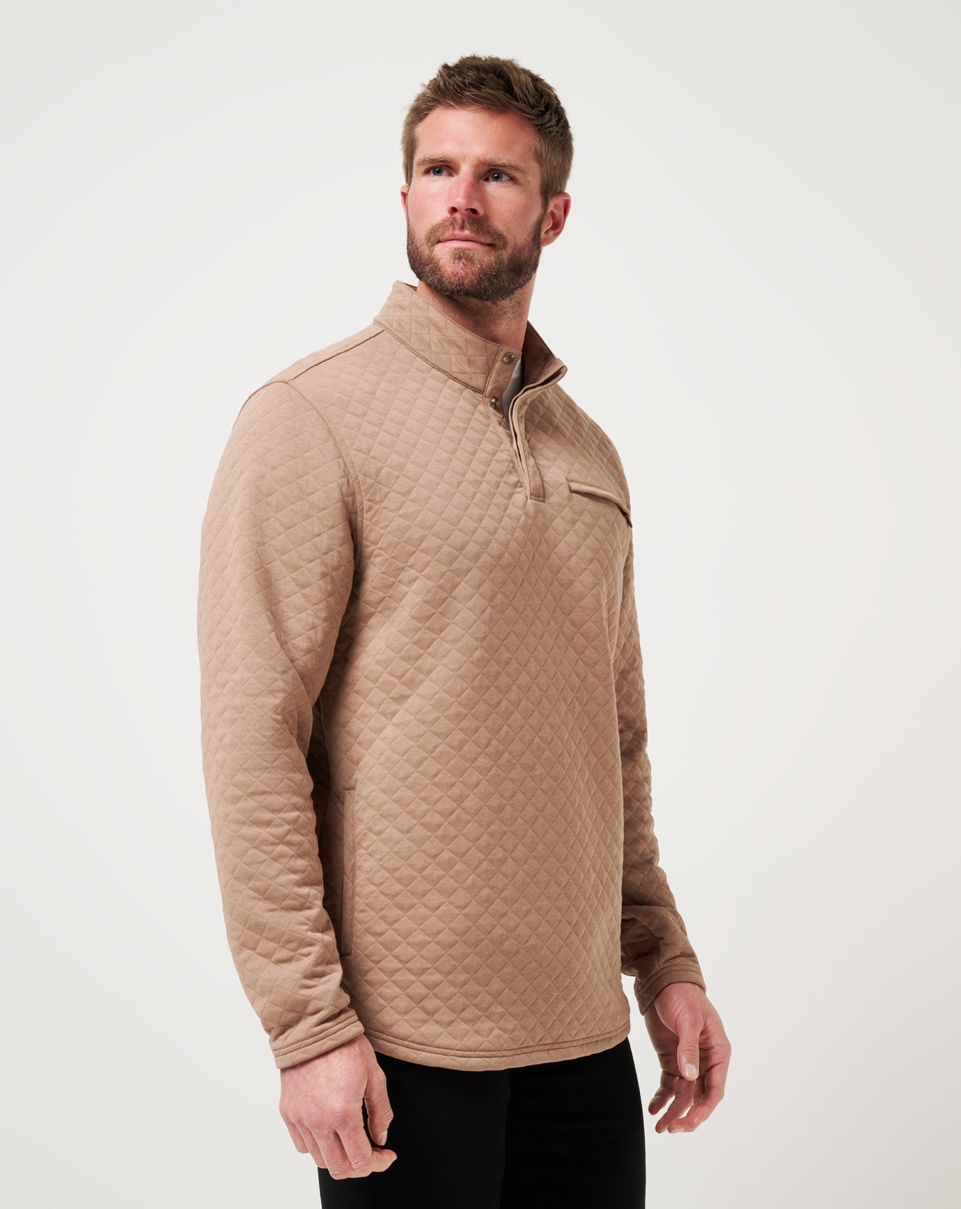 TravisMathew | Transatlantic Quarter Zip