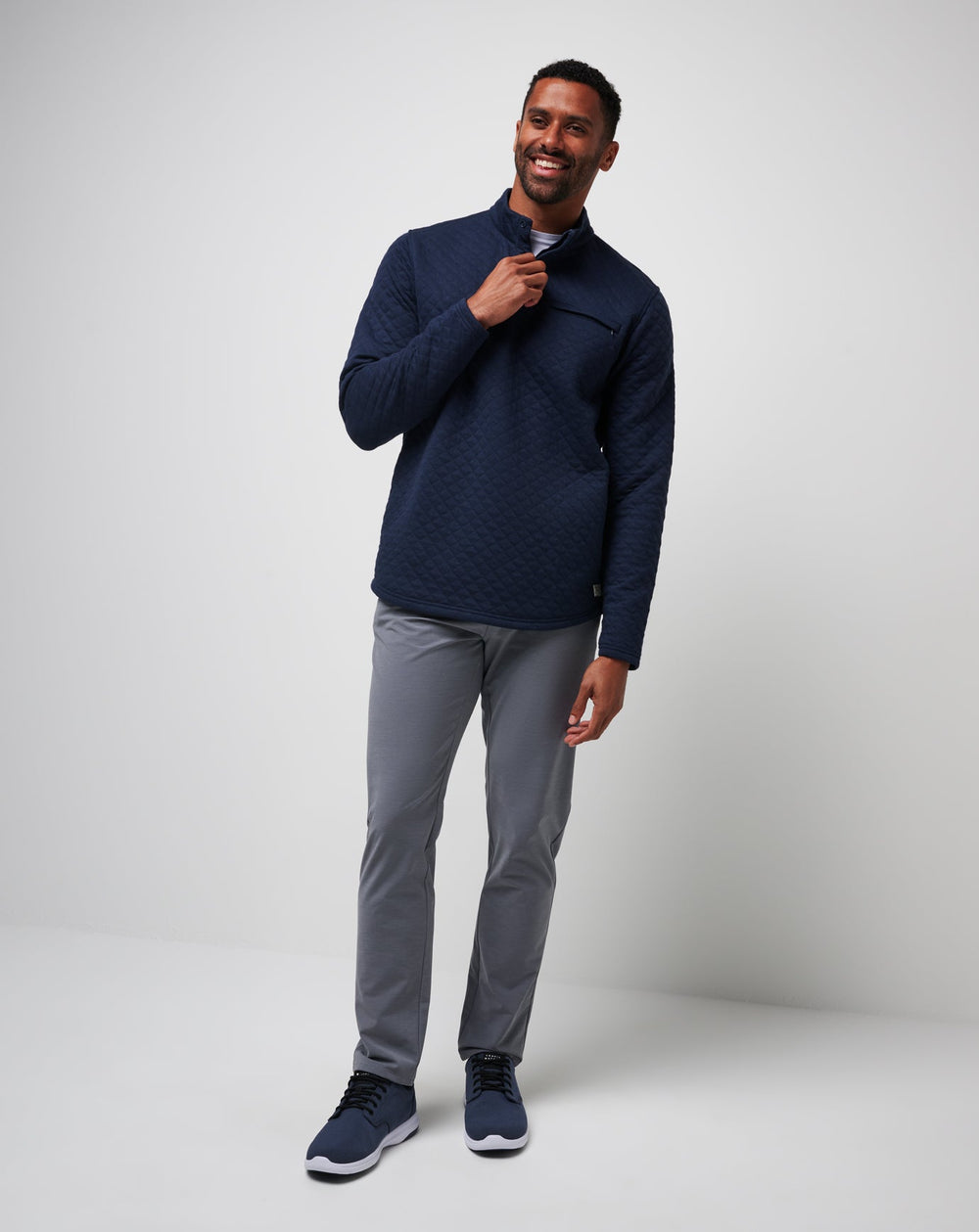 TravisMathew | Transatlantic Quarter Zip