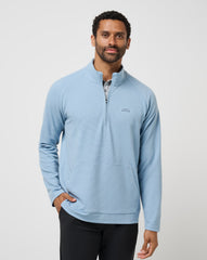 TravisMathew | Performance Waffle Quarter Zip