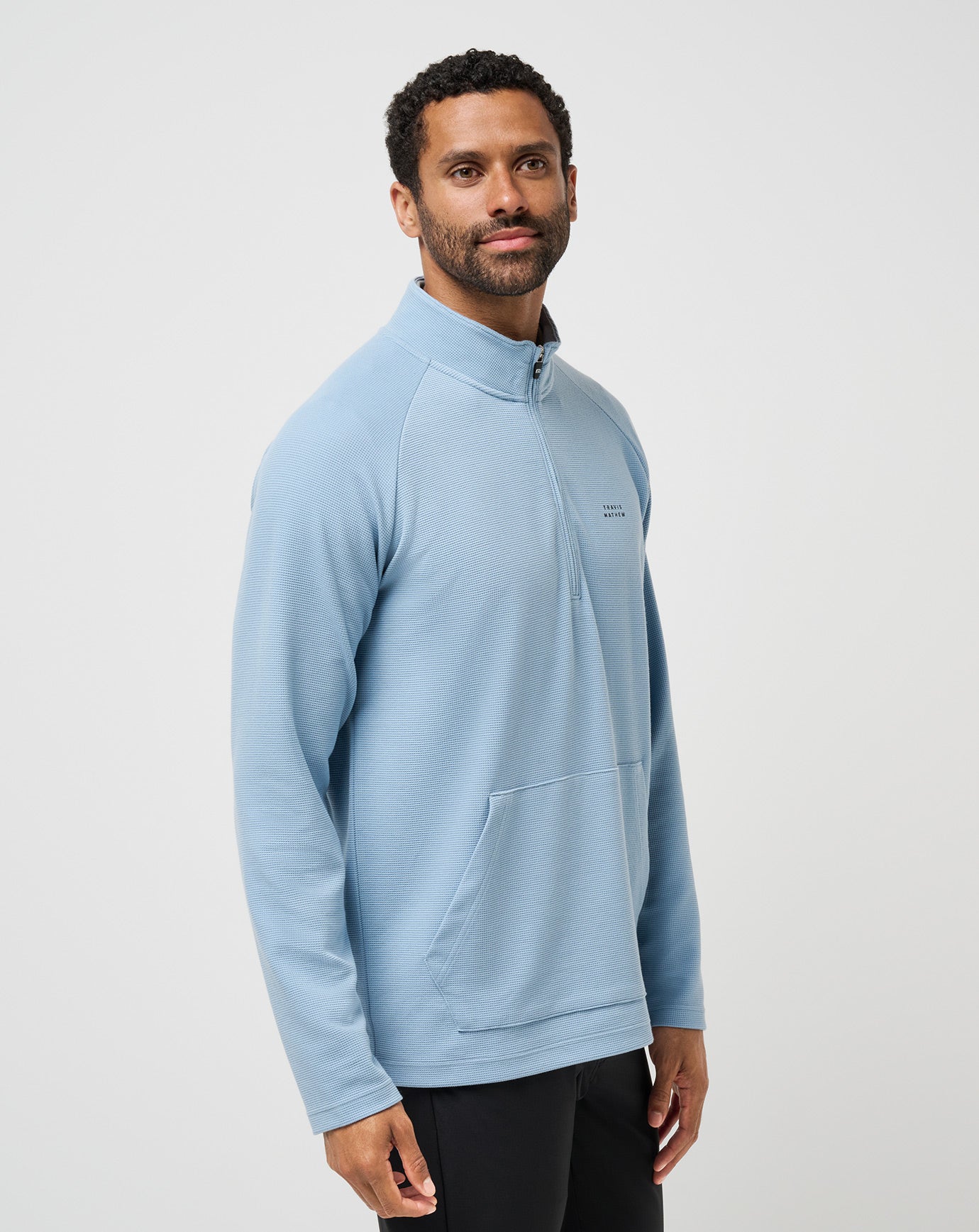 TravisMathew | Performance Waffle Quarter Zip