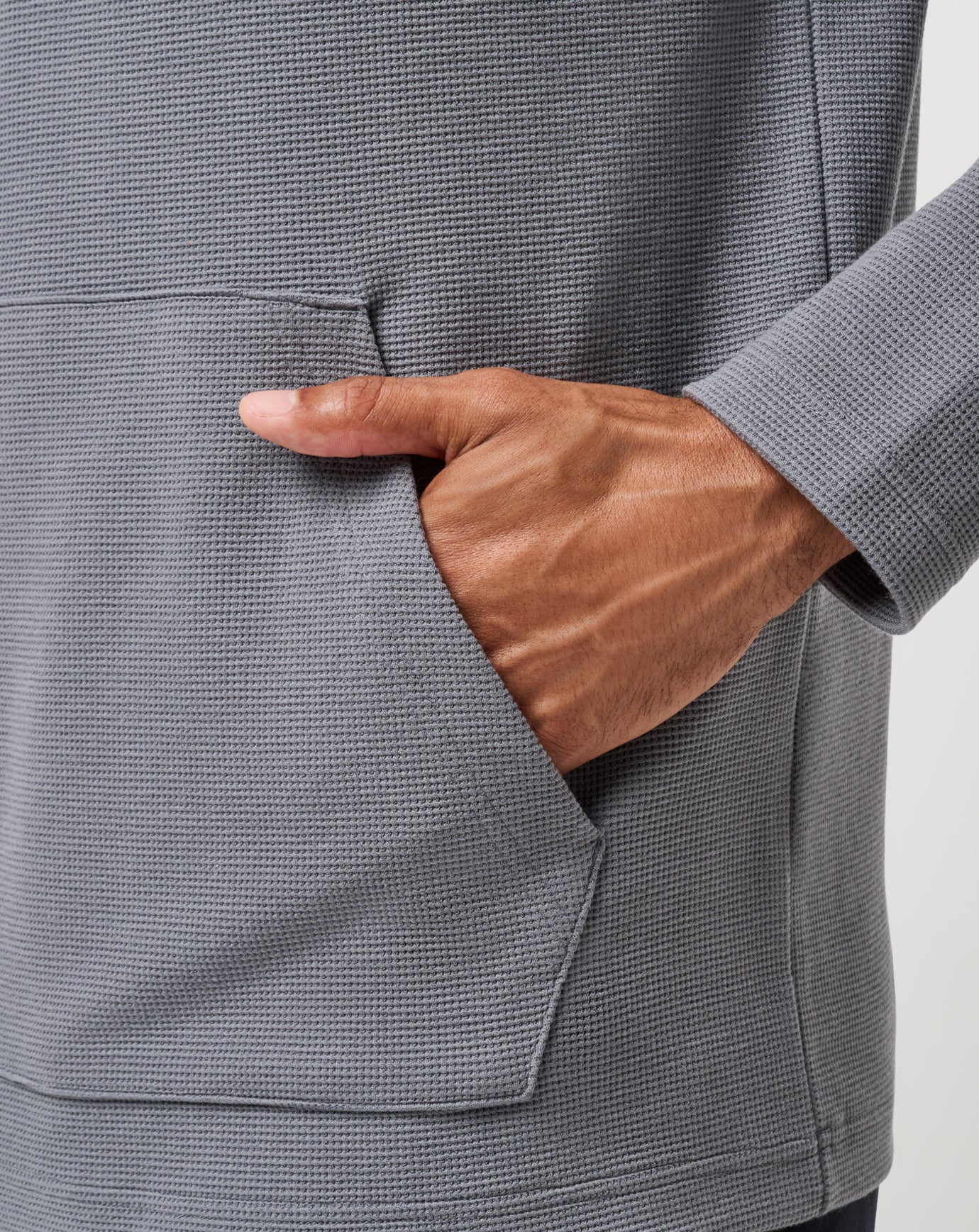 TravisMathew | Performance Waffle Quarter Zip