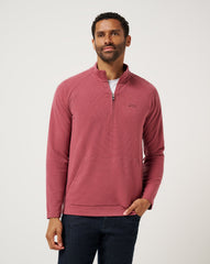 TravisMathew | Performance Waffle Quarter Zip