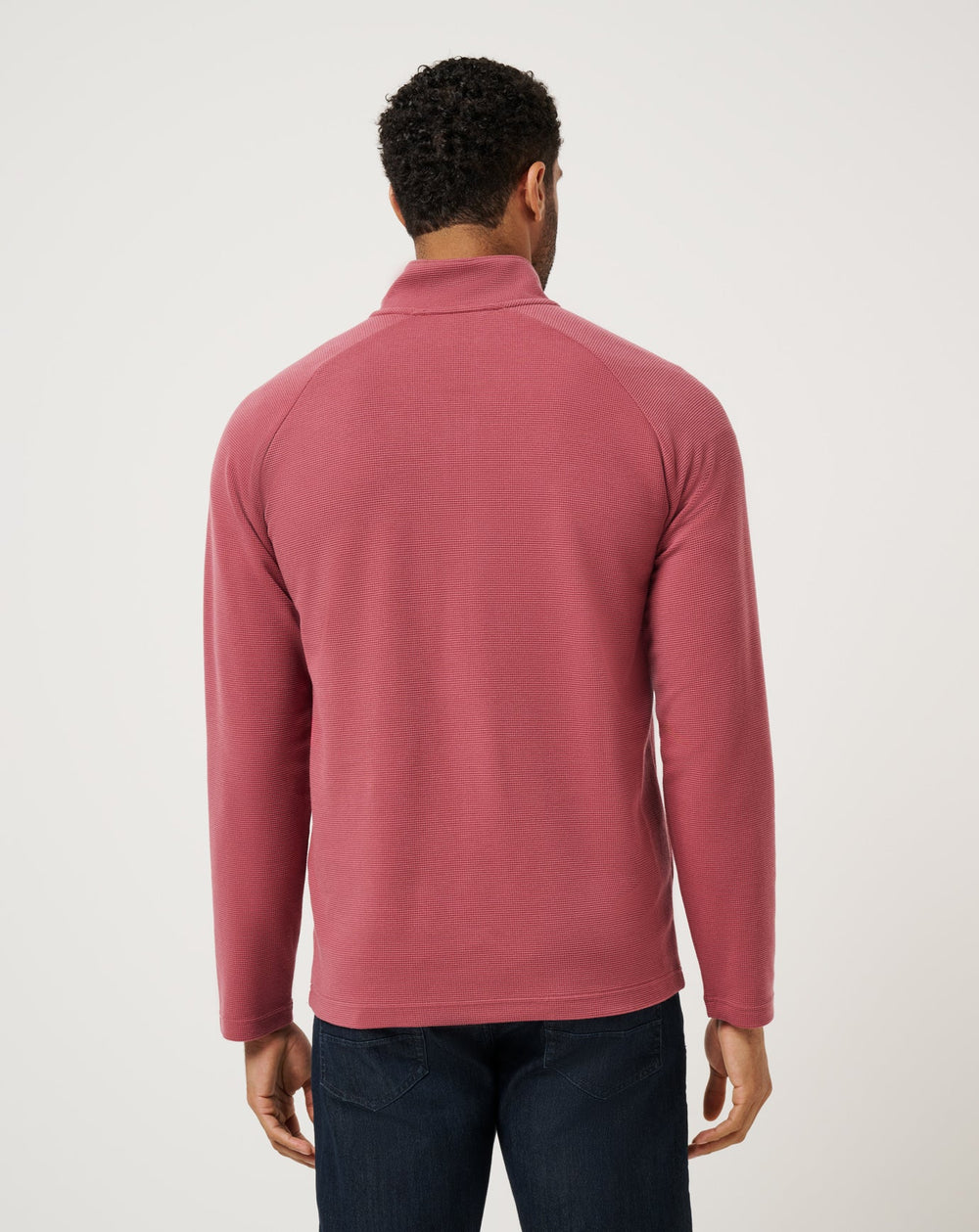 TravisMathew | Performance Waffle Quarter Zip