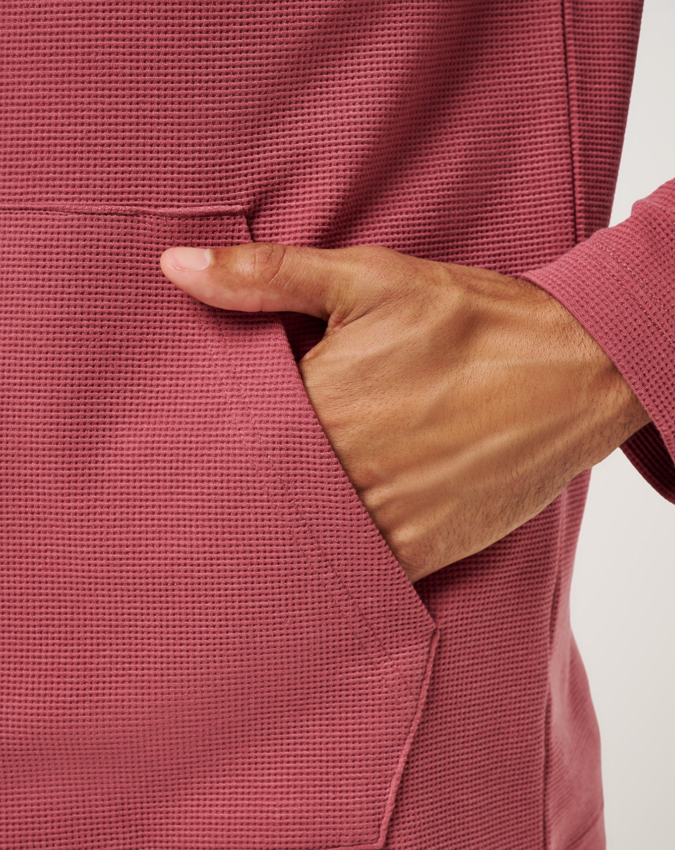 TravisMathew | Performance Waffle Quarter Zip