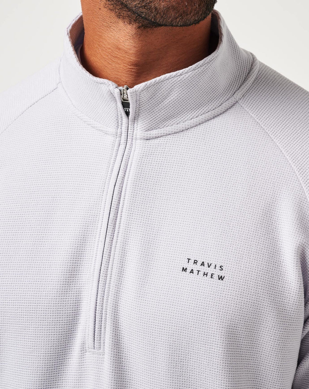 TravisMathew | Performance Waffle Quarter Zip