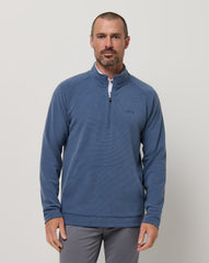 TravisMathew | Performance Waffle Quarter Zip