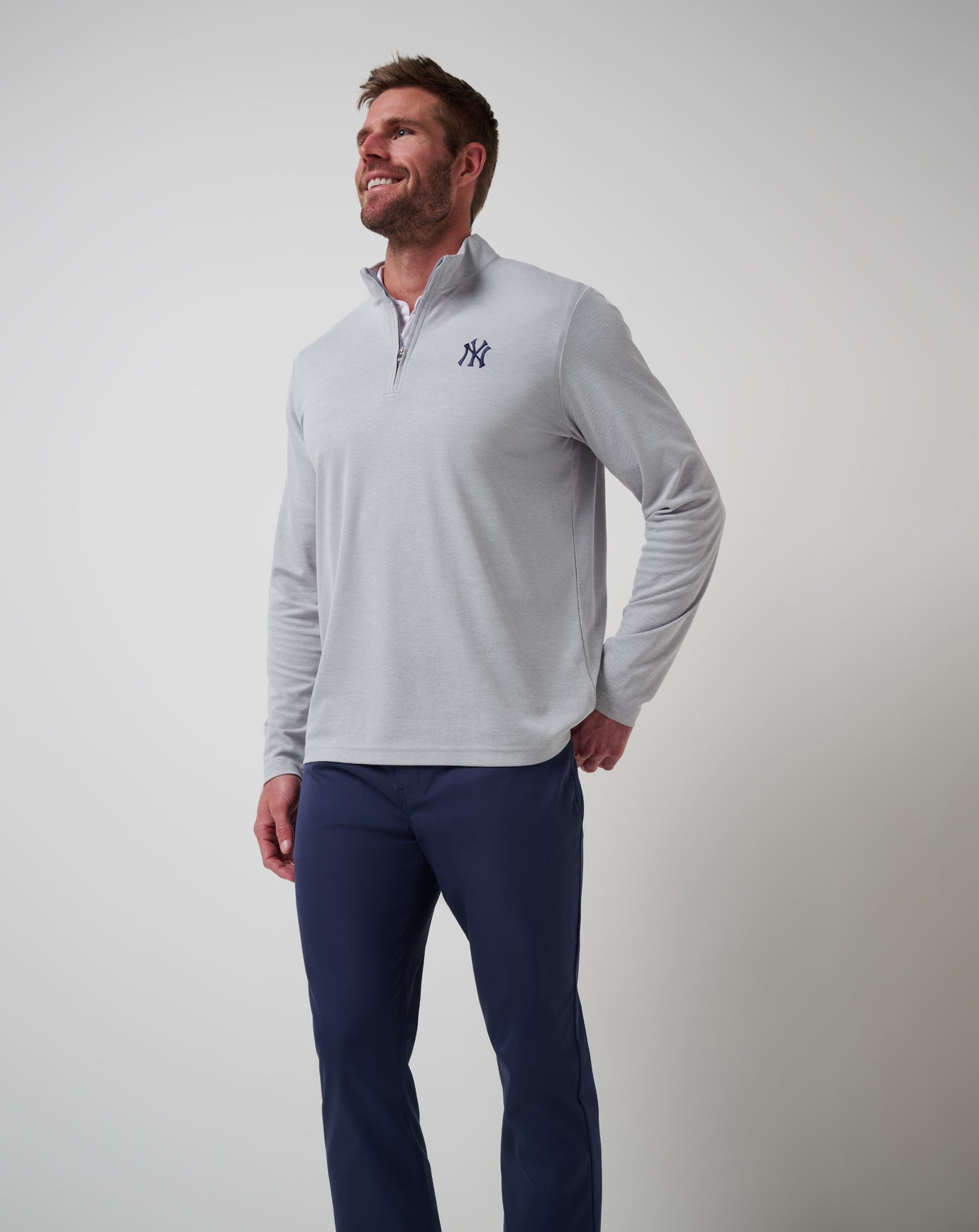 TravisMathew | New York Yankees Time To Tailgate Quarter Zip