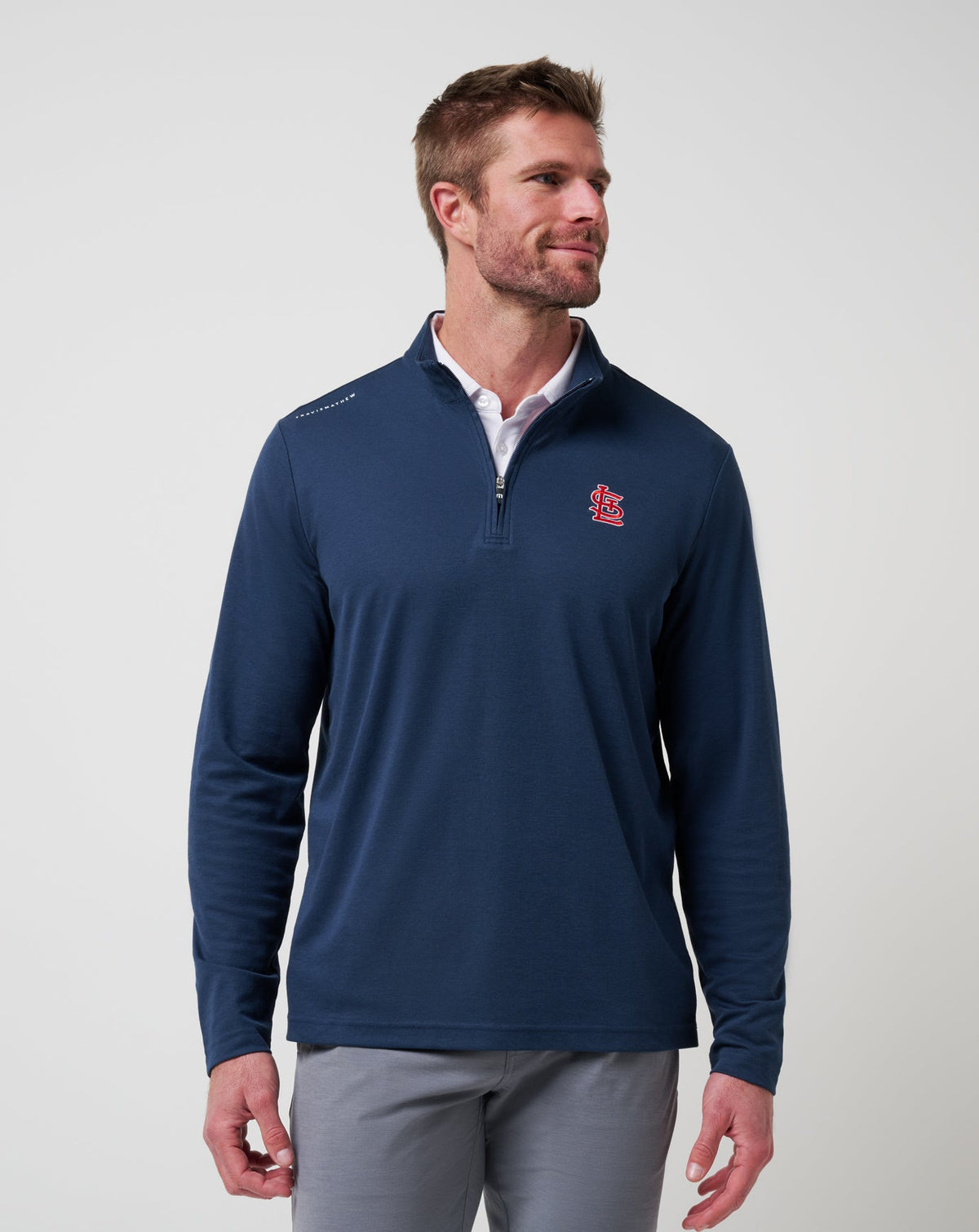 TravisMathew | St Louis Cardinals Time To Tailgate Quarter Zip