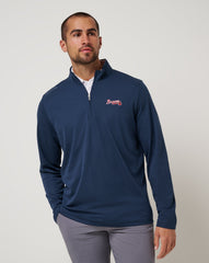 TravisMathew | Atlanta Braves Time To Tailgate Quarter Zip