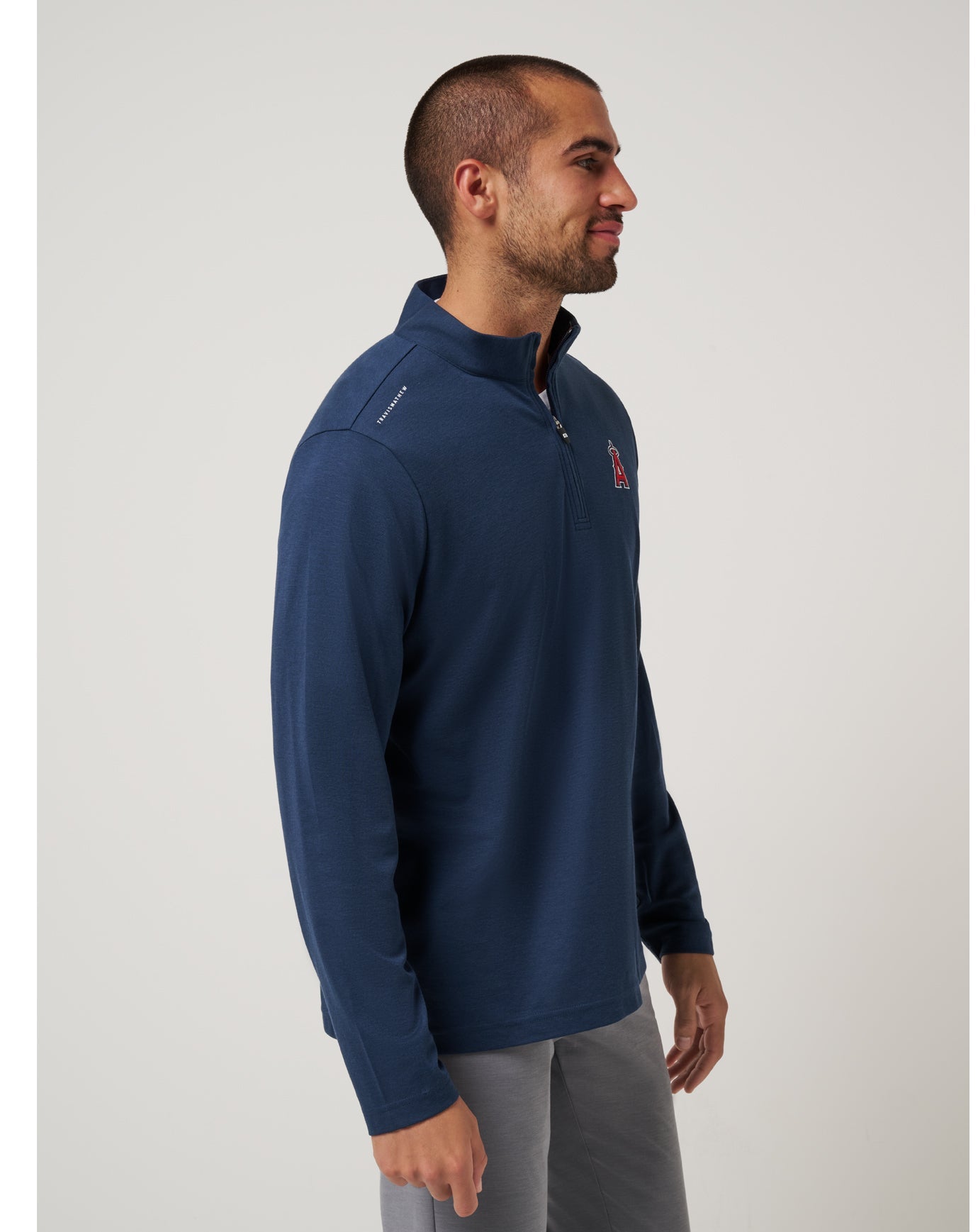 TravisMathew | Los Angeles Angels Time To Tailgate Quarter Zip