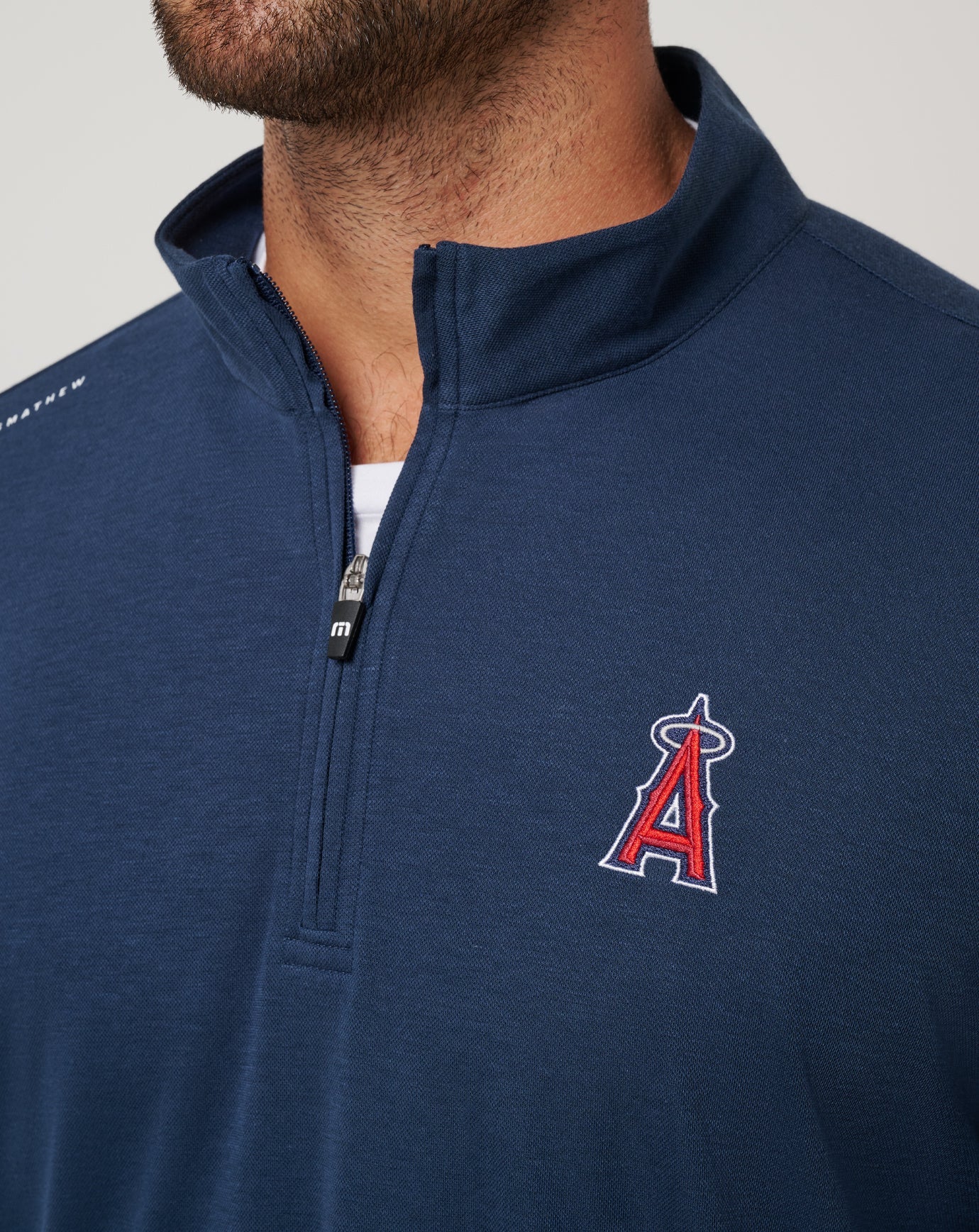 TravisMathew | Los Angeles Angels Time To Tailgate Quarter Zip