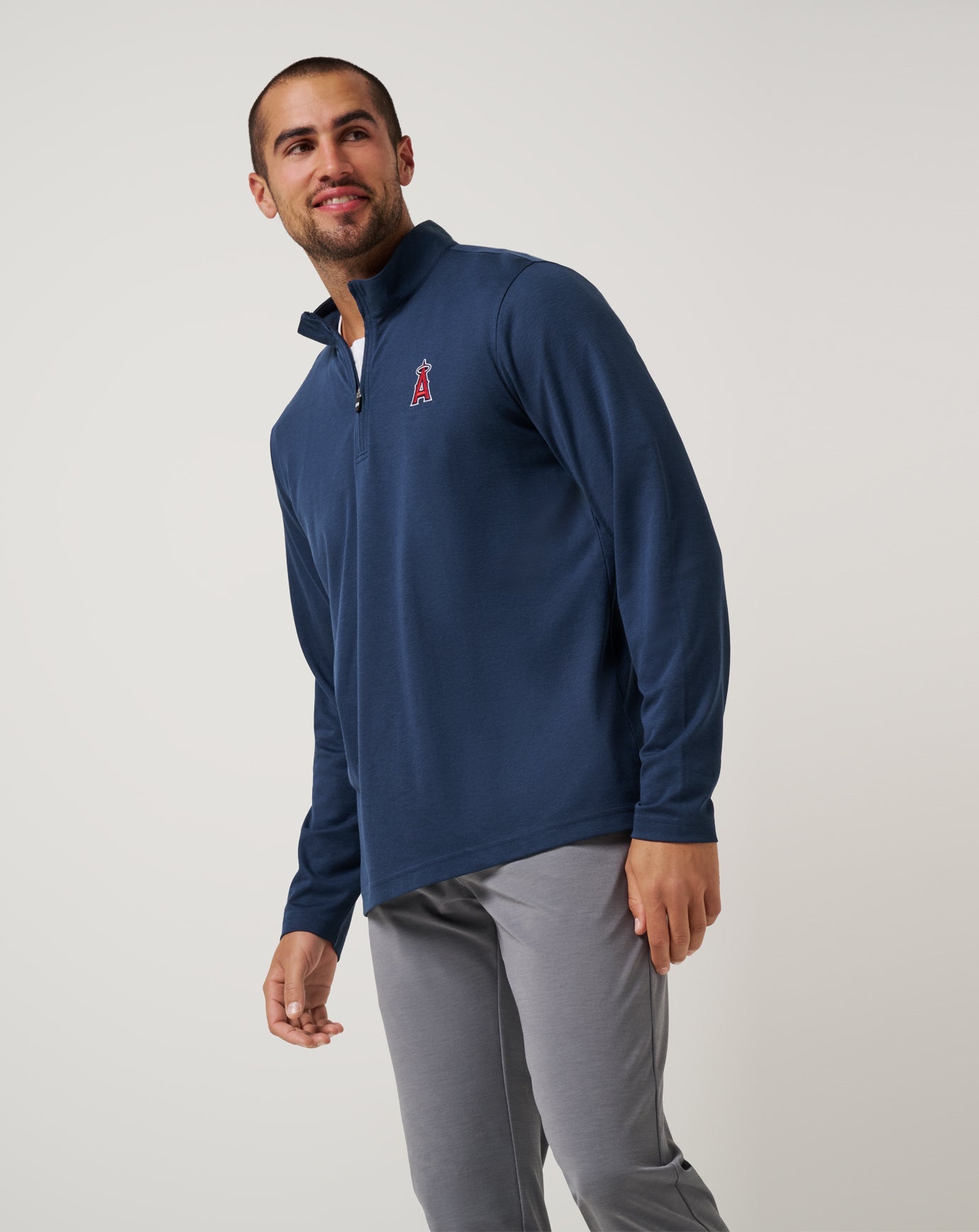 TravisMathew | Los Angeles Angels Time To Tailgate Quarter Zip