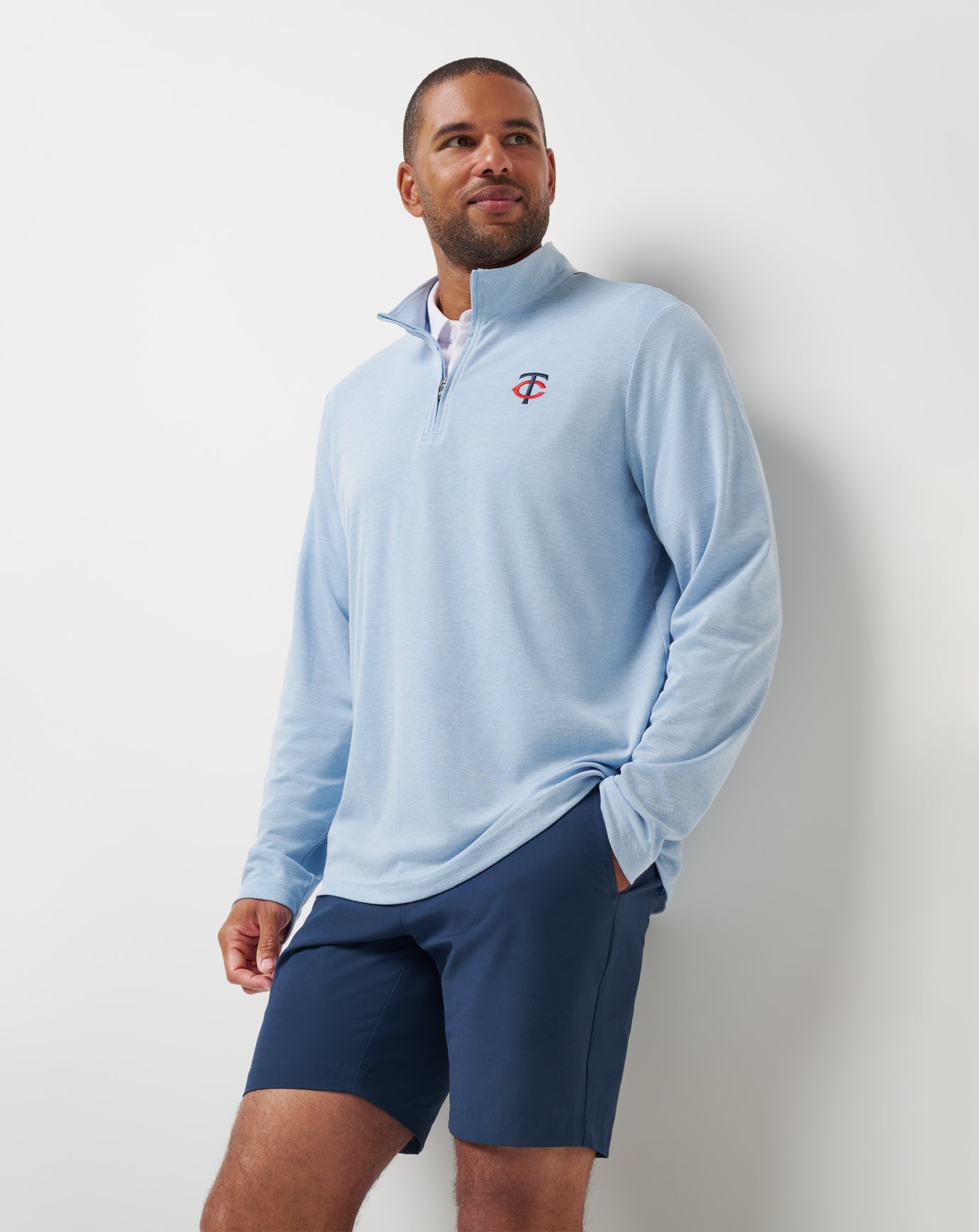 TravisMathew | Minnesota Twins Time To Tailgate Quarter Zip