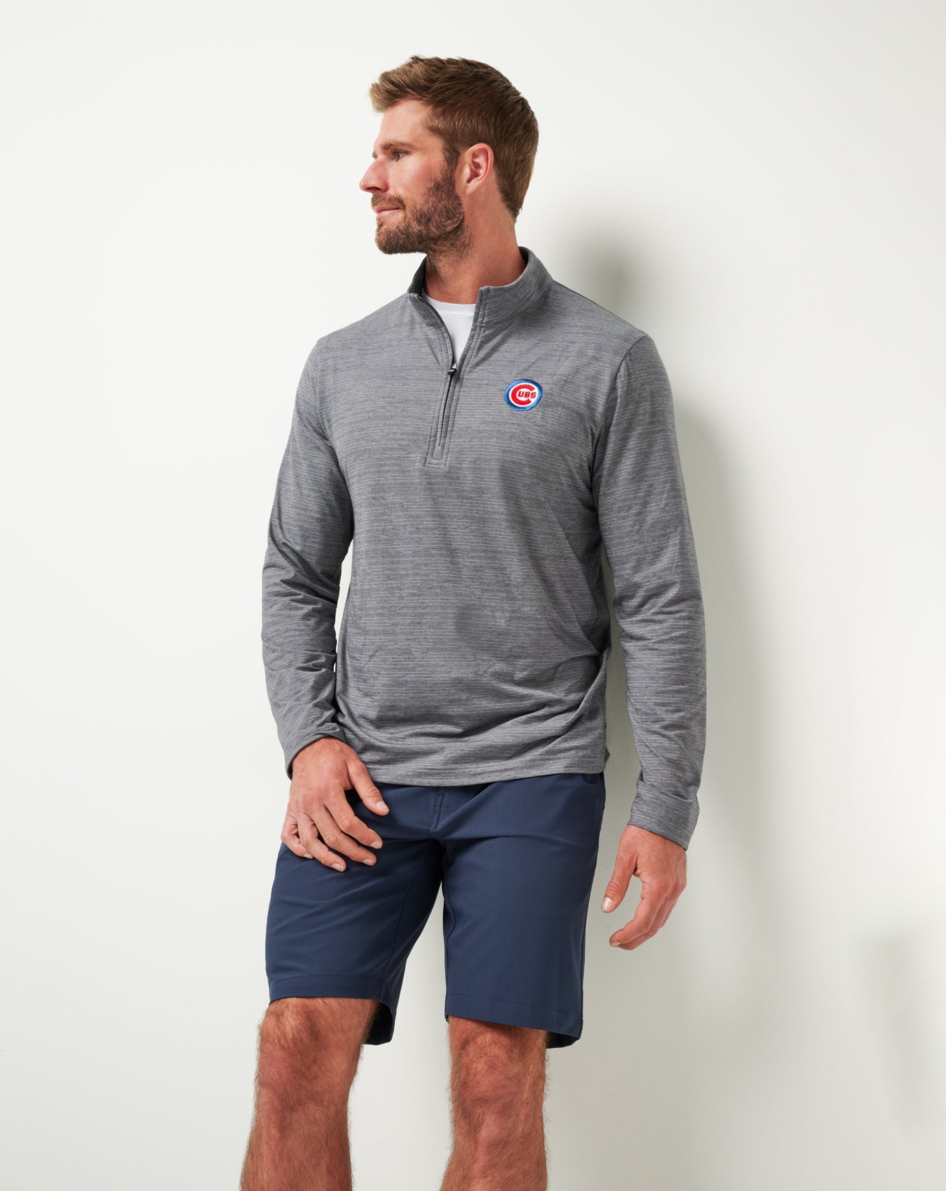 TravisMathew | Chicago Cubs The Heater Quarter Zip