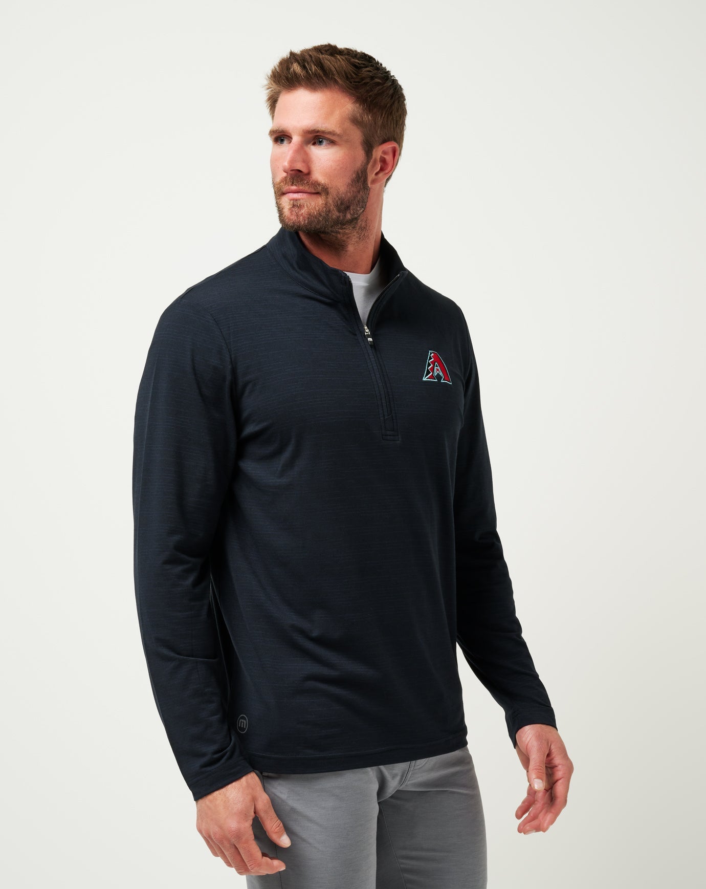 TravisMathew | Arizona Diamondbacks The Heater Quarter Zip