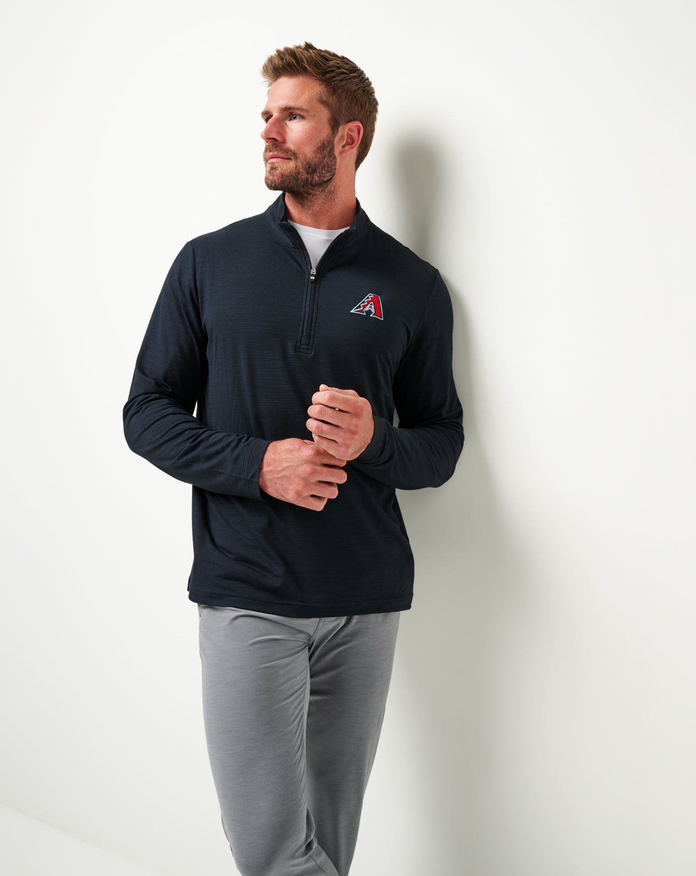 TravisMathew | Arizona Diamondbacks The Heater Quarter Zip