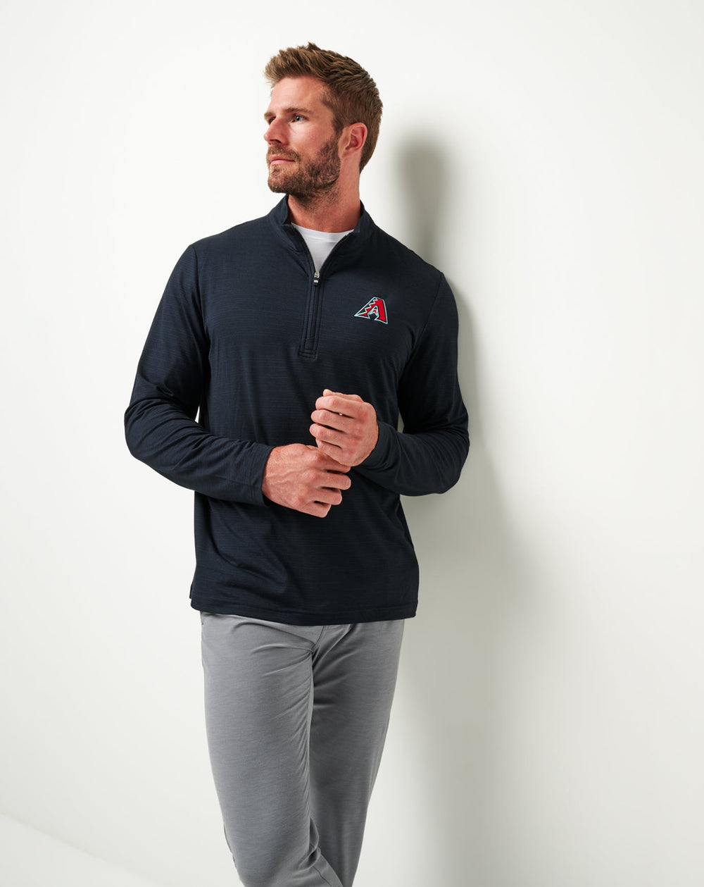 TravisMathew | Arizona Diamondbacks The Heater Quarter Zip