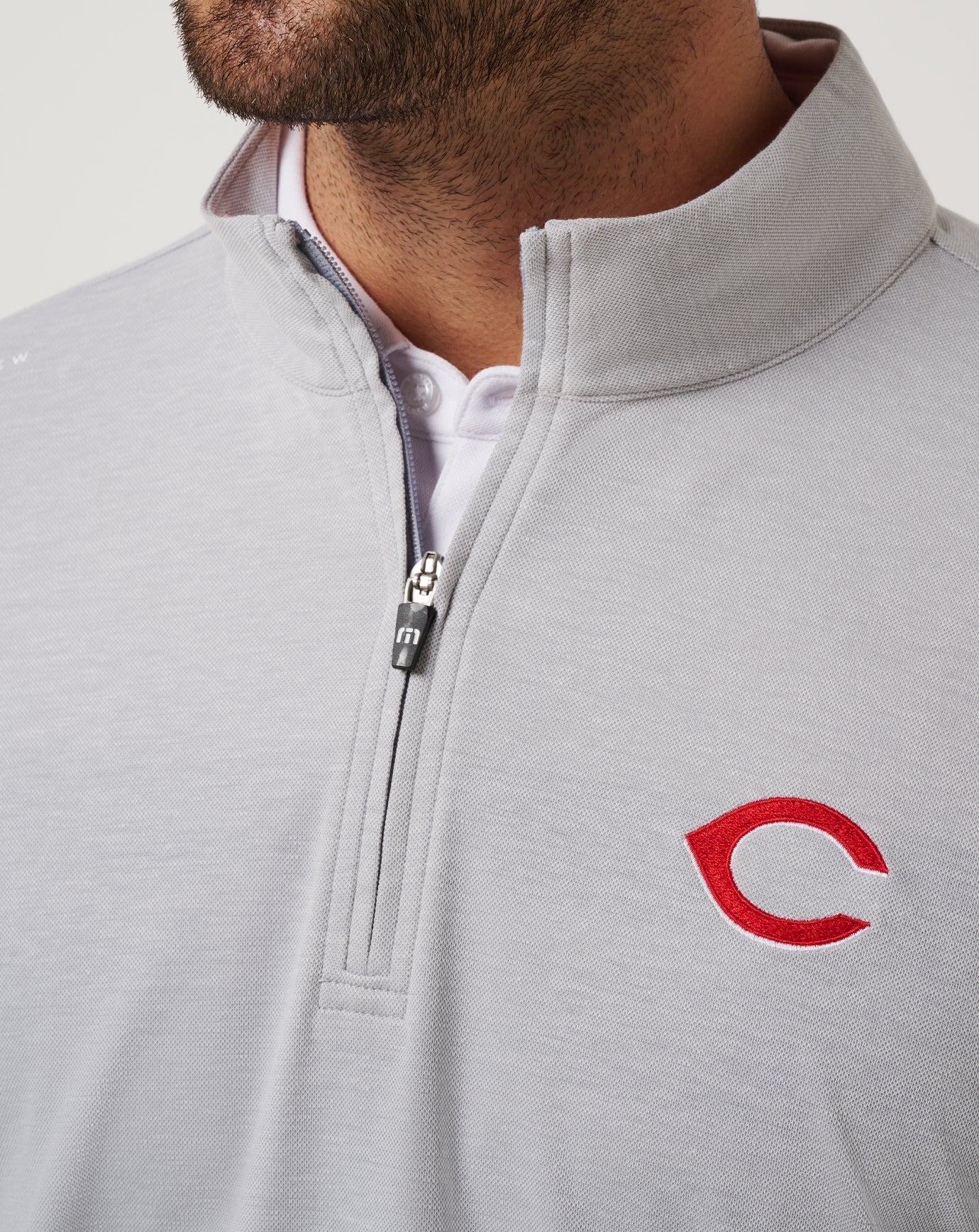 TravisMathew | Cincinatti Reds Time To Tailgate Quarter Zip