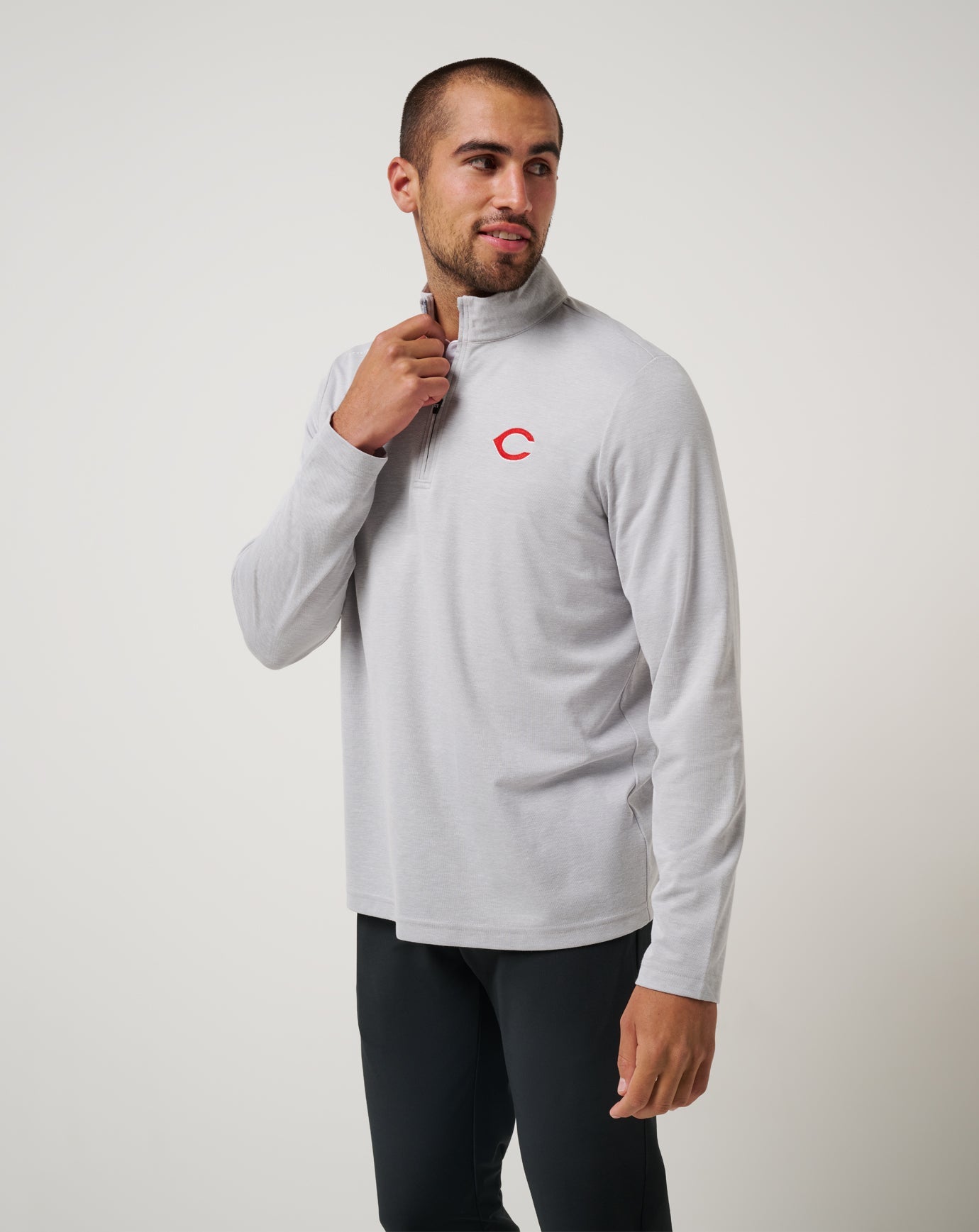 TravisMathew | Cincinatti Reds Time To Tailgate Quarter Zip