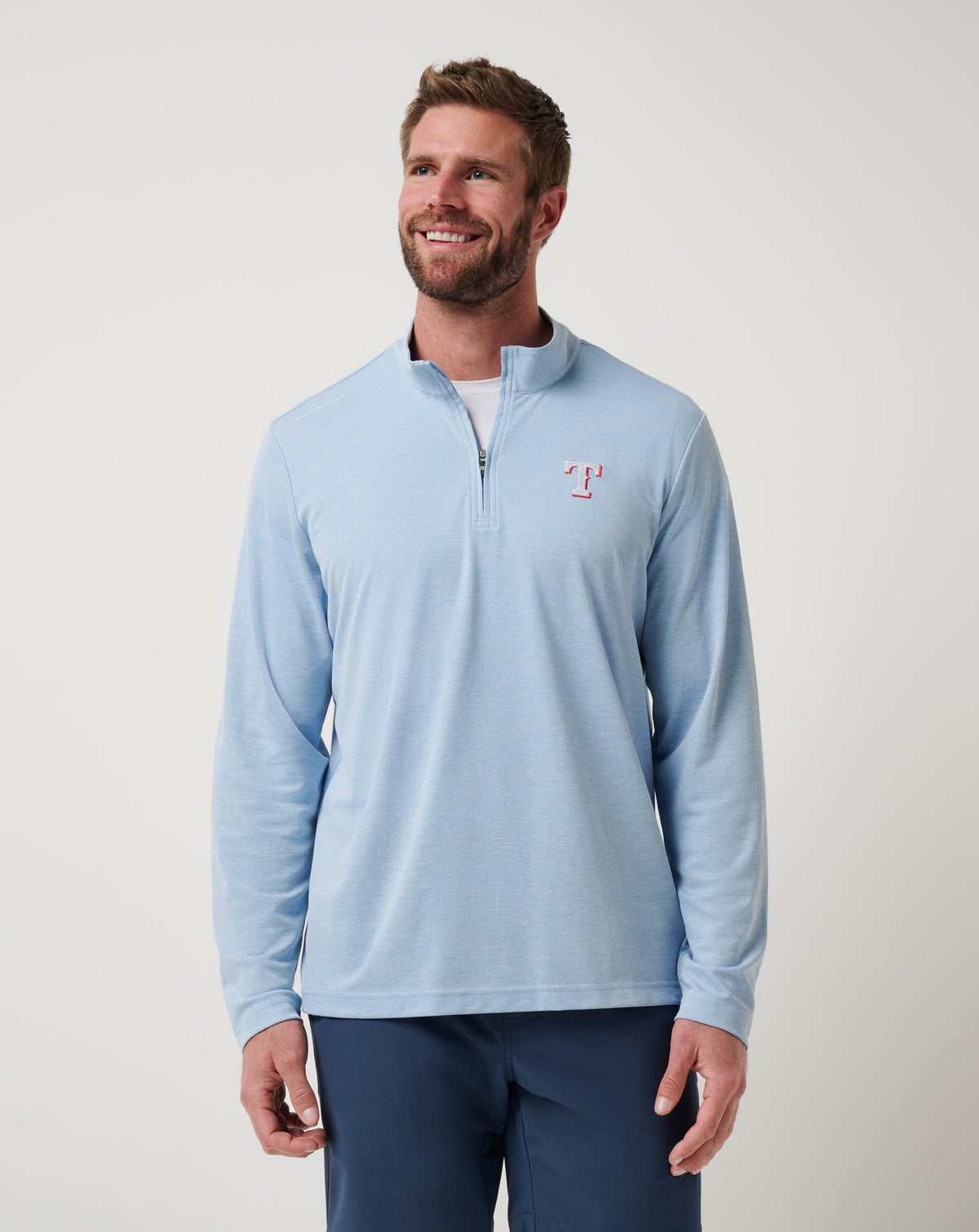 TravisMathew | Texas Rangers Time To Tailgate Quarter Zip