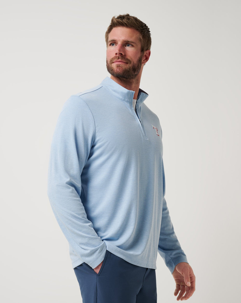 TravisMathew | Texas Rangers Time To Tailgate Quarter Zip
