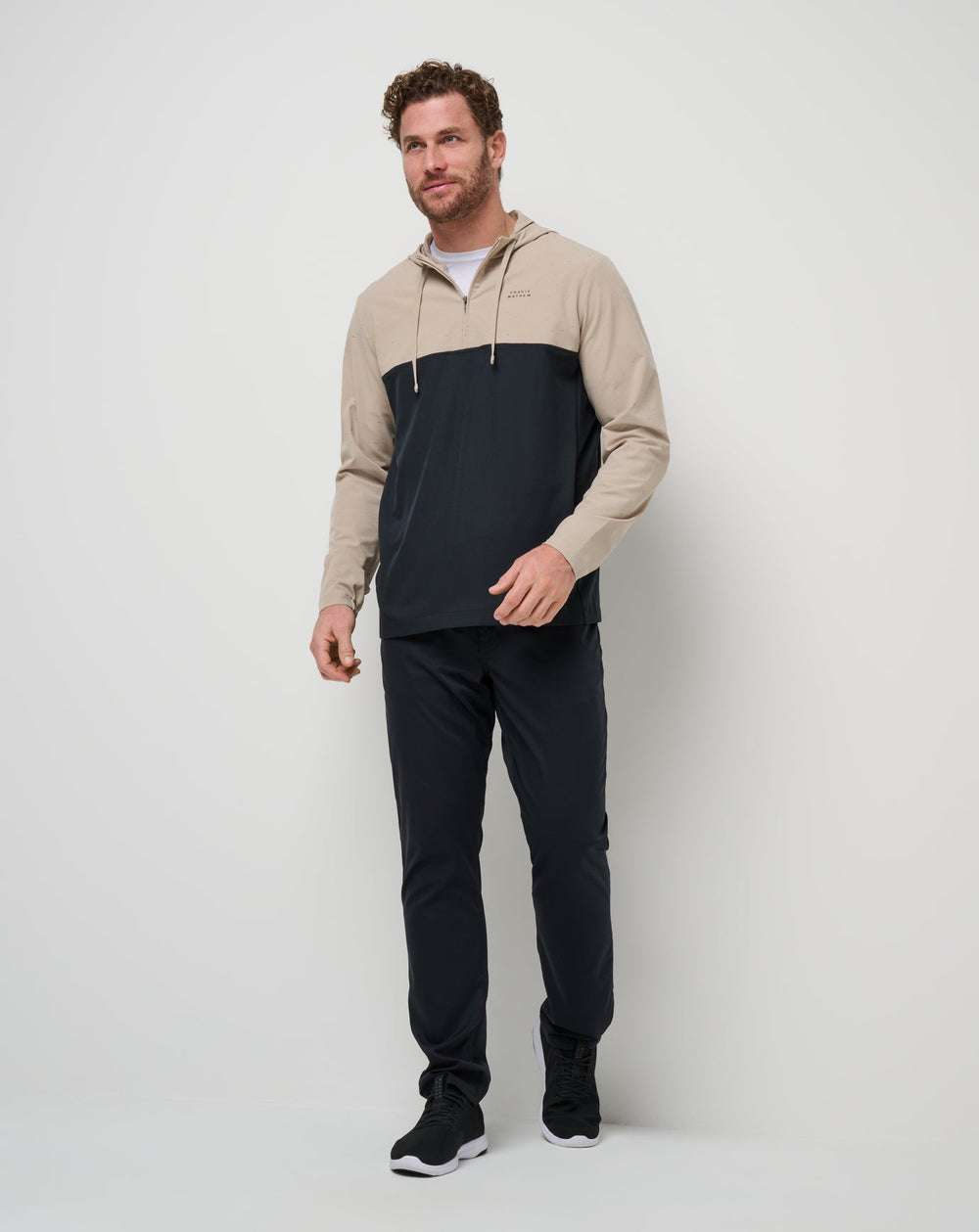 TravisMathew | Rocky Shore Quarter Zip Hoodie