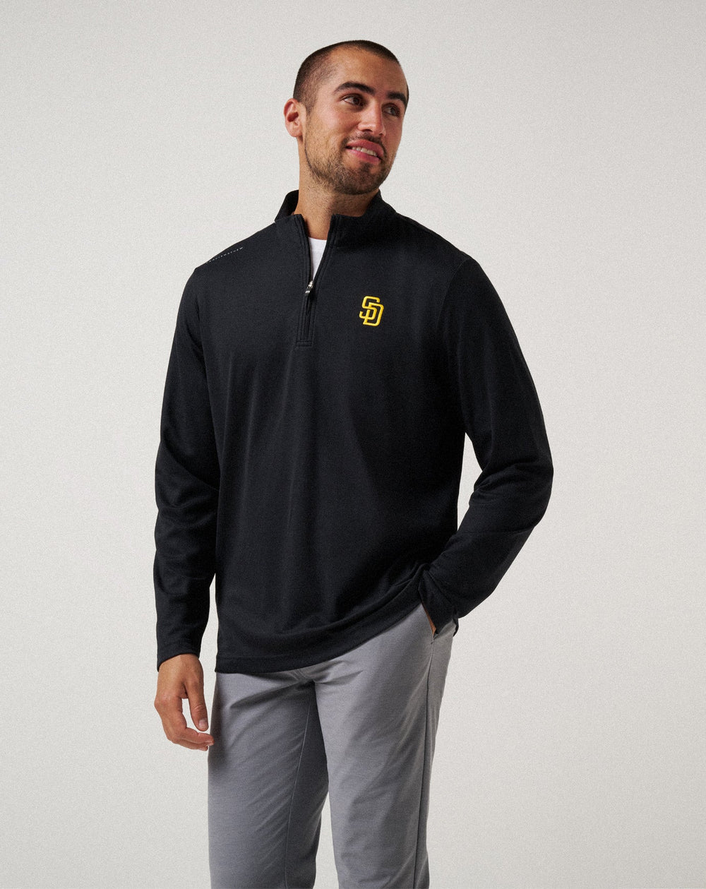 TravisMathew | San Diego Padres Time To Tailgate Quarter Zip