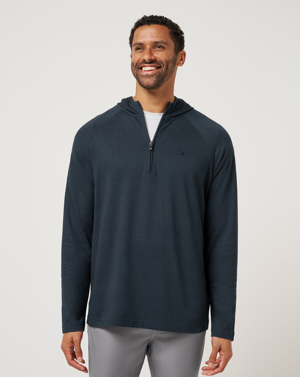 TravisMathew | Country Hopping Hooded Quarter Zip