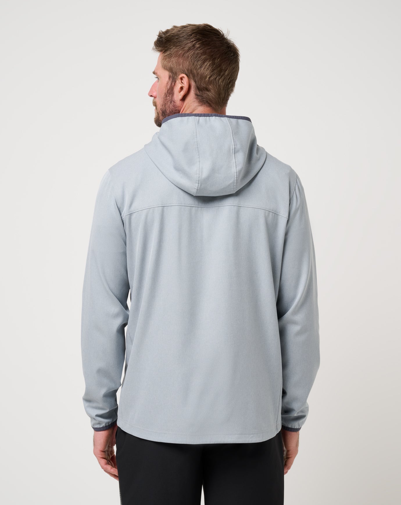 TravisMathew | Out Of Pocket Hooded Quarter Zip