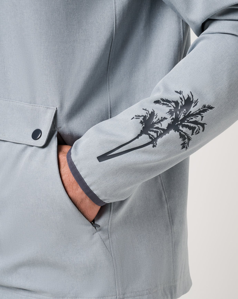 TravisMathew | Out Of Pocket Hooded Quarter Zip