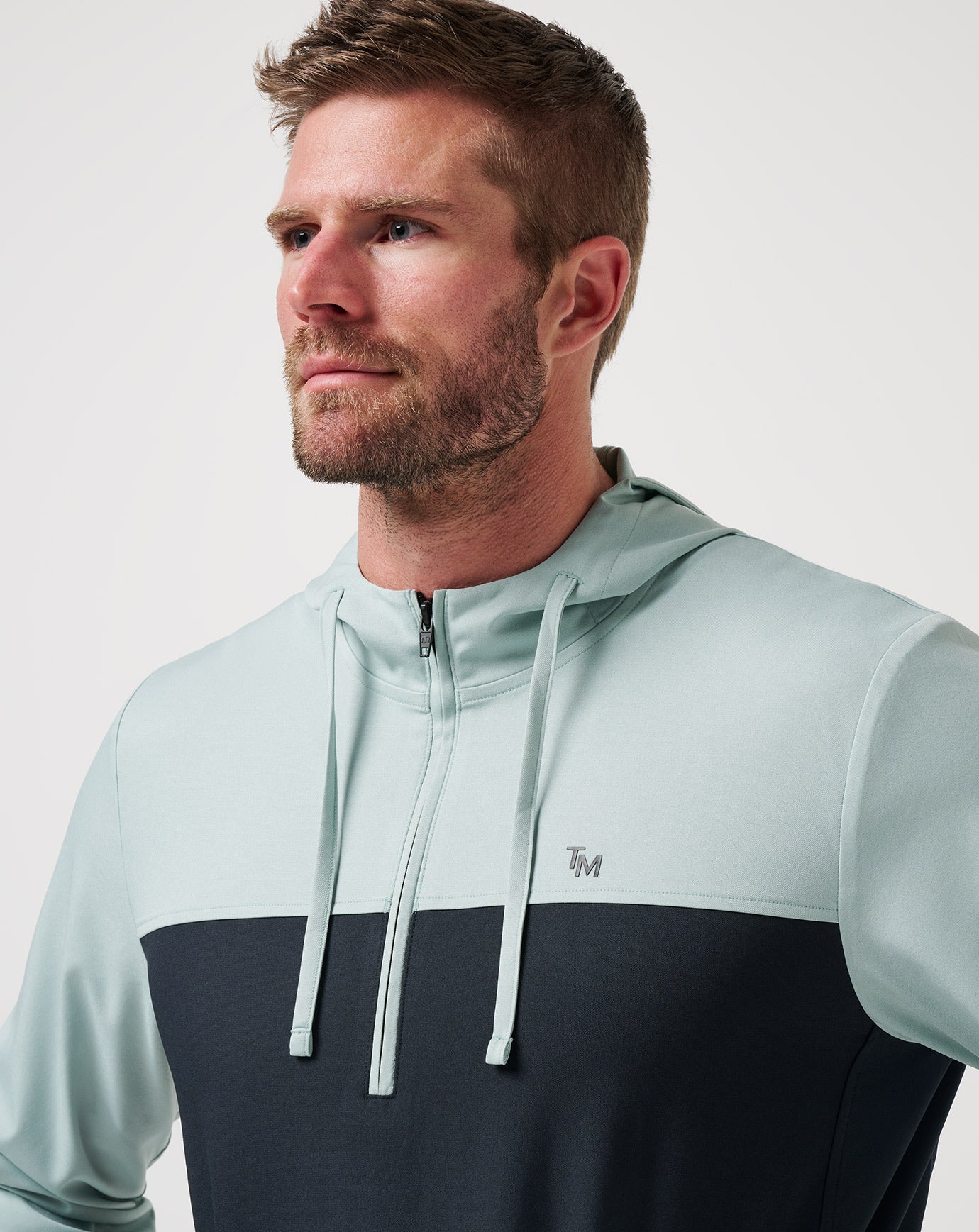 Travis Mathew Sale Coin Toss Quarter Zip Hoodie Men|New
